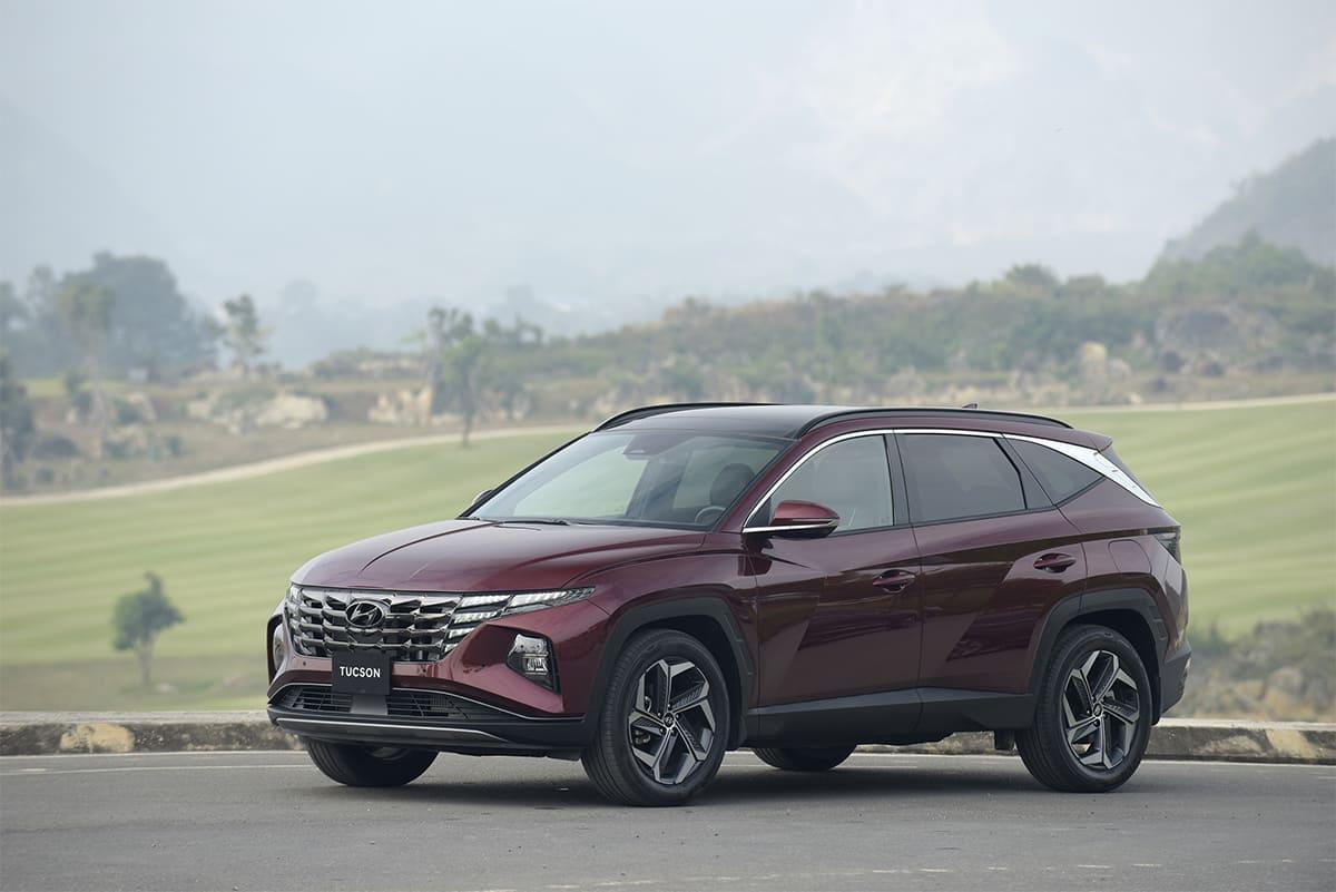 Ngoại thất Hyundai Tucson 2022