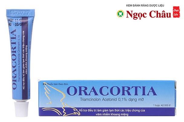 Thuốc bôi nhiệt miệng (lở miệng) Oracortia