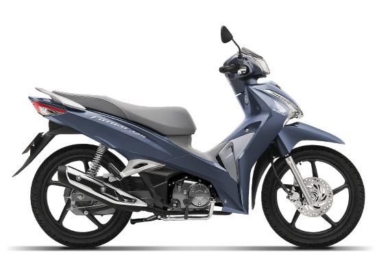 Honda Future vành đúc màu xanh bạc