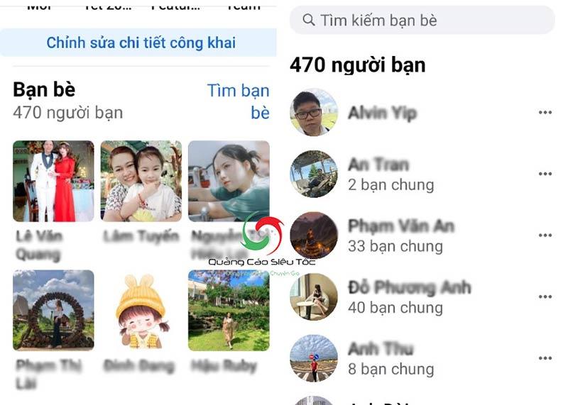 Cách xóa hết bạn bè trên facebook hàng loạt không tương tác