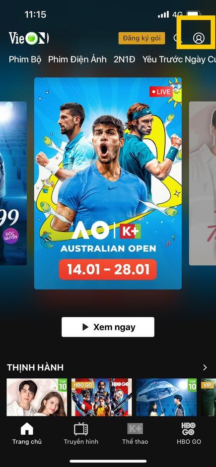 Hướng dẫn chi tiết cách hủy gói VieOn