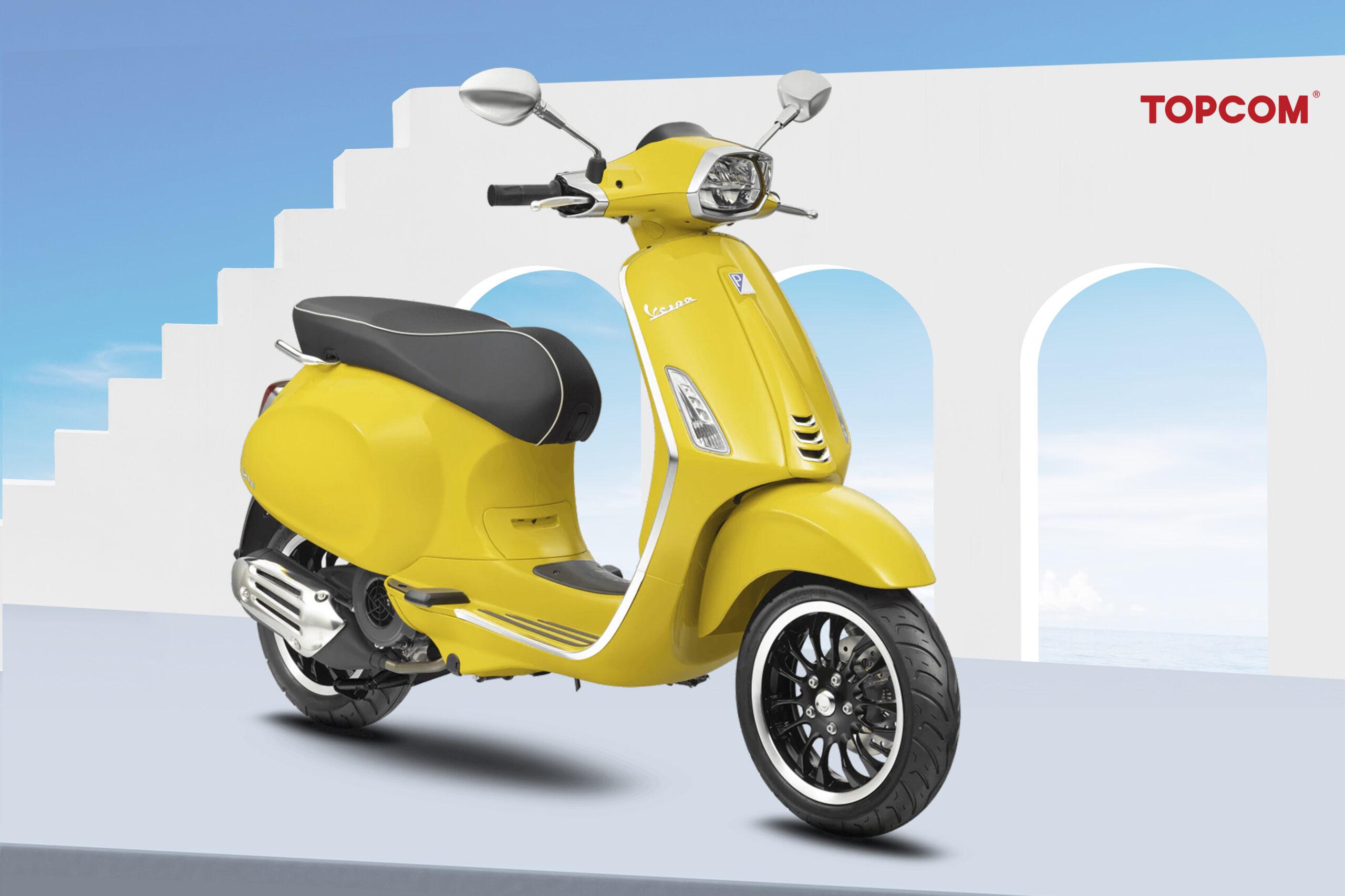 Giá Xe Vespa Sprint ABS Led 2022 mới nhất tại Vespa Topcom